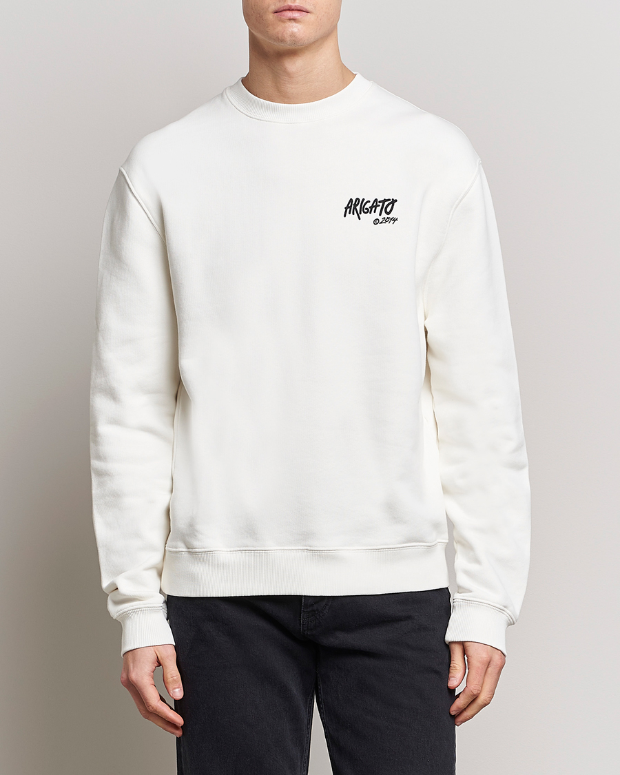 Herr | Tröjor | Axel Arigato | Arigato Graffiti Sweatshirt Ecru