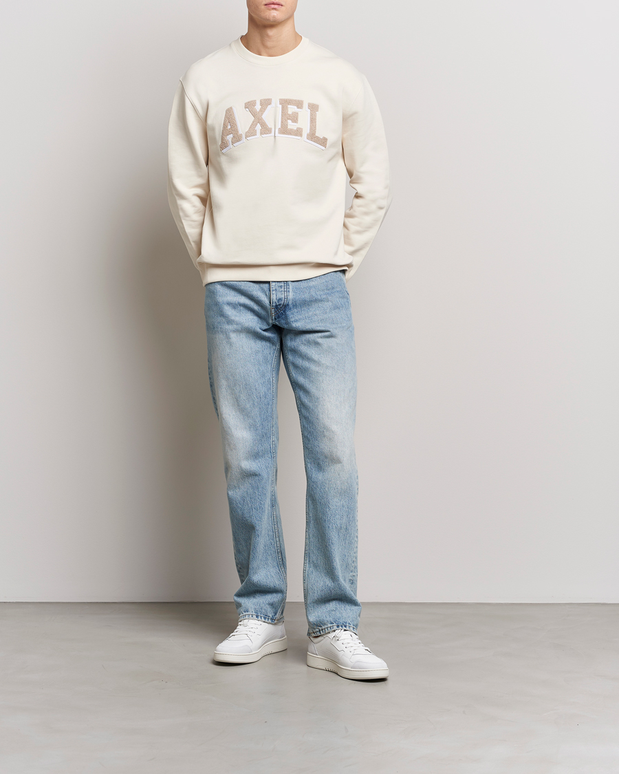 Herr | Tröjor | Axel Arigato | Axel Arc Sweatshirt Pale Beige