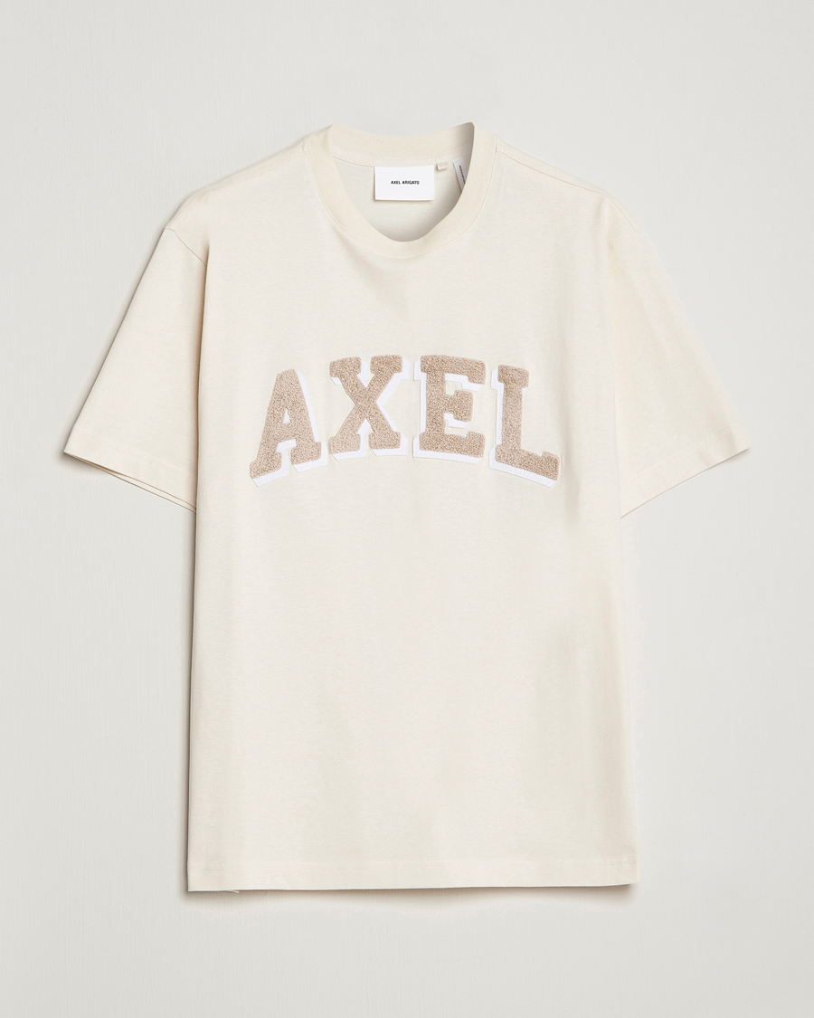 Herr | T-Shirts | Axel Arigato | Axel Arc T-Shirt Pale Beige
