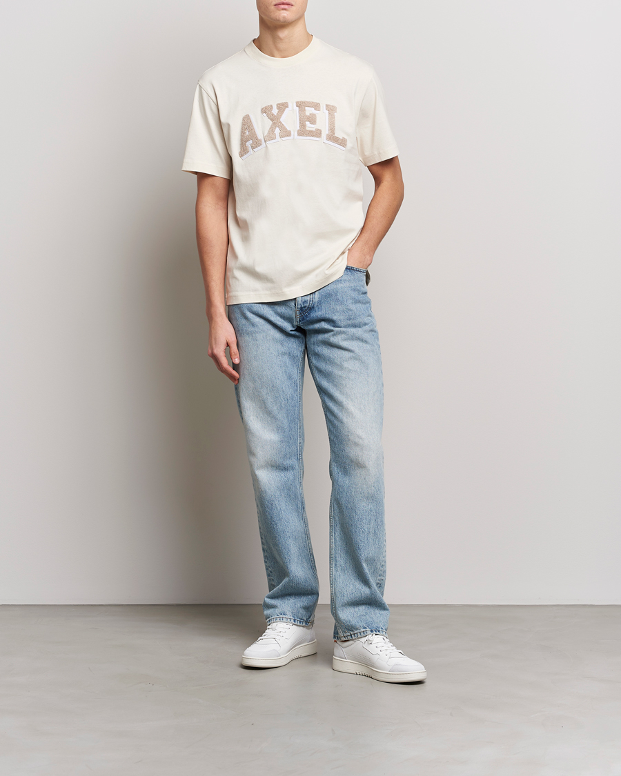 Herr | T-Shirts | Axel Arigato | Axel Arc T-Shirt Pale Beige