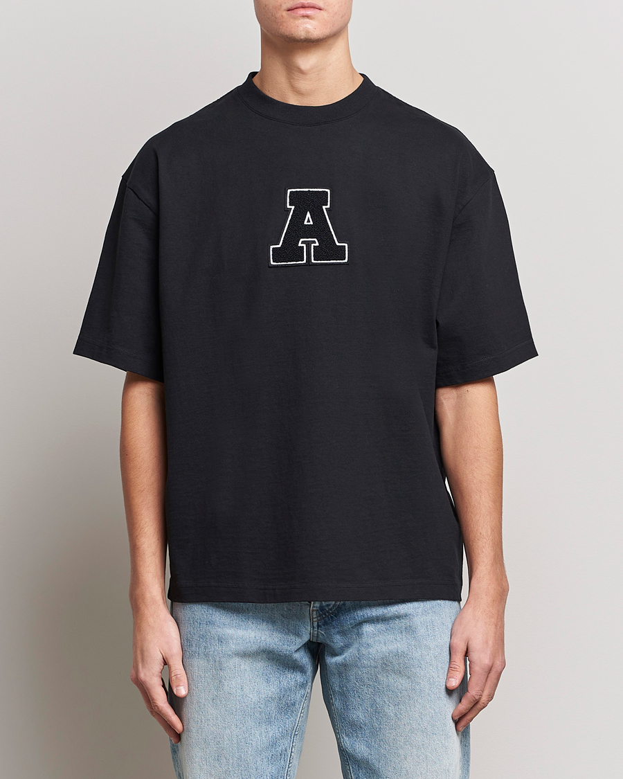 Herr | T-Shirts | Axel Arigato | College A T-Shirt Black