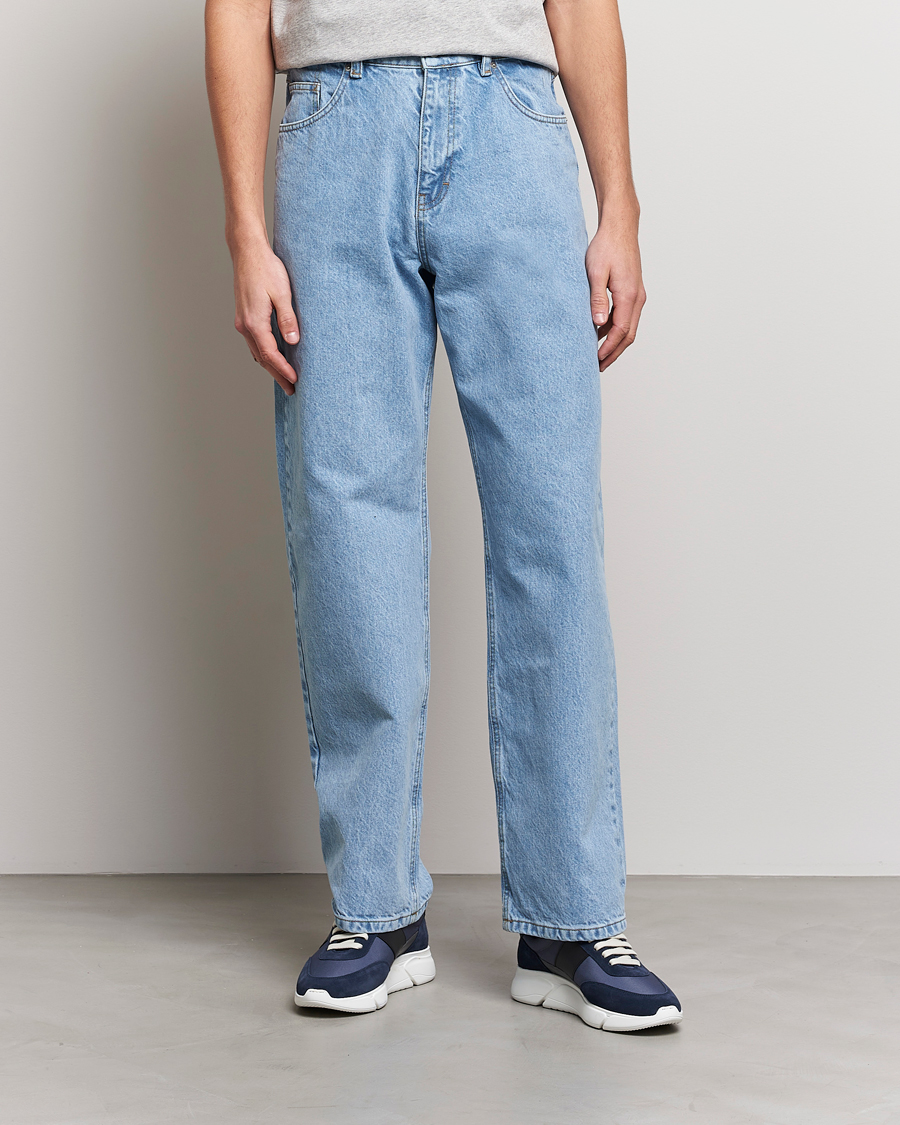 Herr | Blå jeans | Axel Arigato | Zine Relaxed Fit Jeans Light Blue