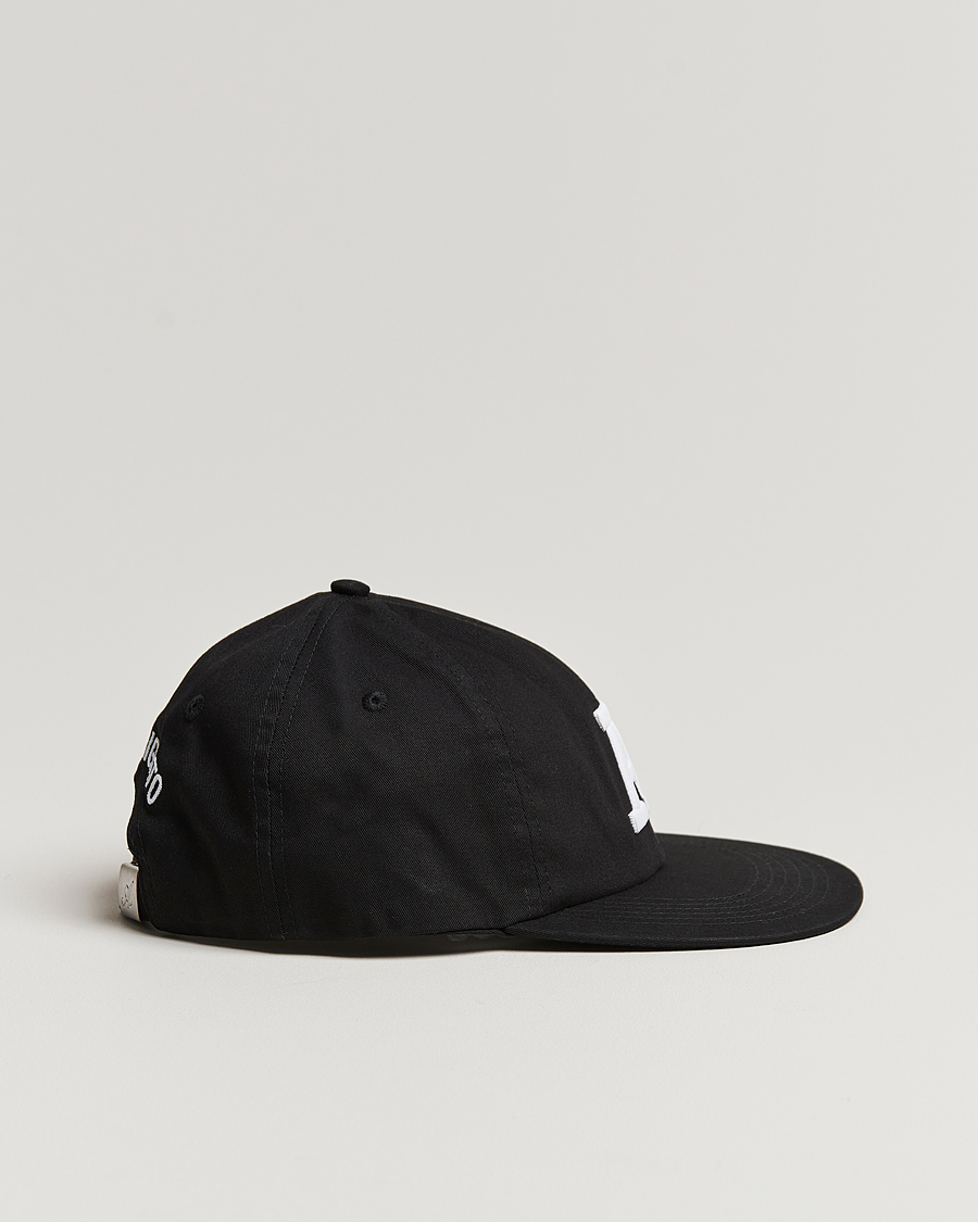 Herr | Axel Arigato Varsity A Flat Cap Black | Axel Arigato | Varsity A Flat Cap Black
