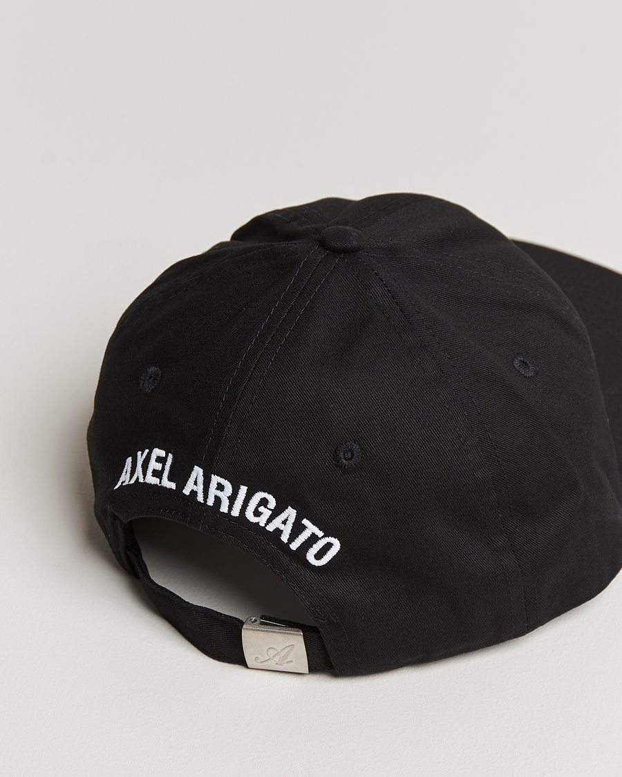 Herr | Axel Arigato Varsity A Flat Cap Black | Axel Arigato | Varsity A Flat Cap Black