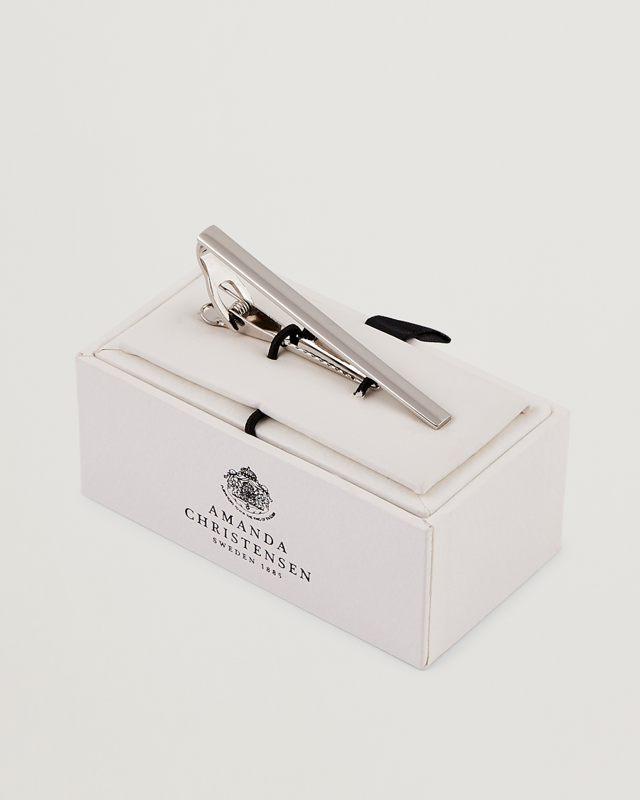 Herr | Slipsar | Amanda Christensen | Tie Clip Silver