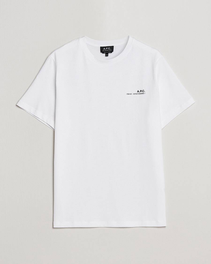 Herr |  | A.P.C. | Item T-Shirt White