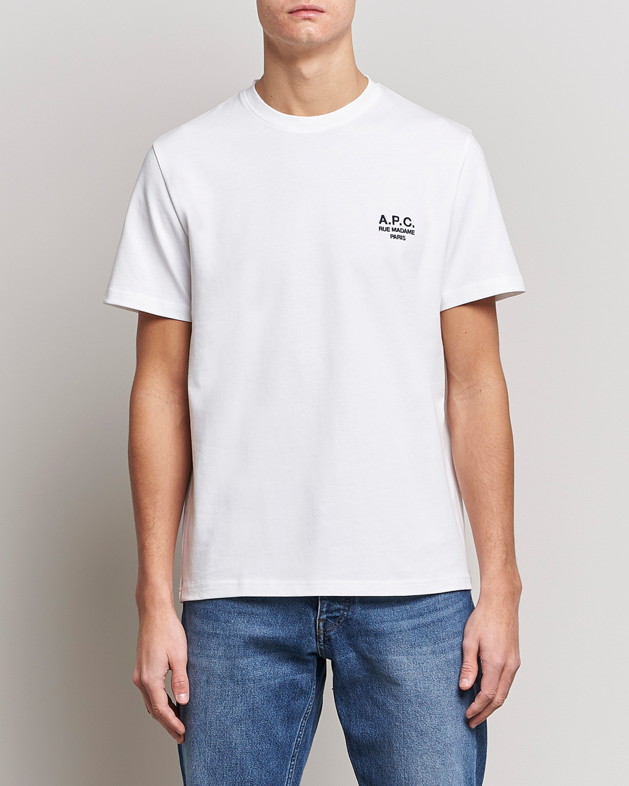 Herr | T-Shirts | A.P.C. | Raymond T-Shirt White