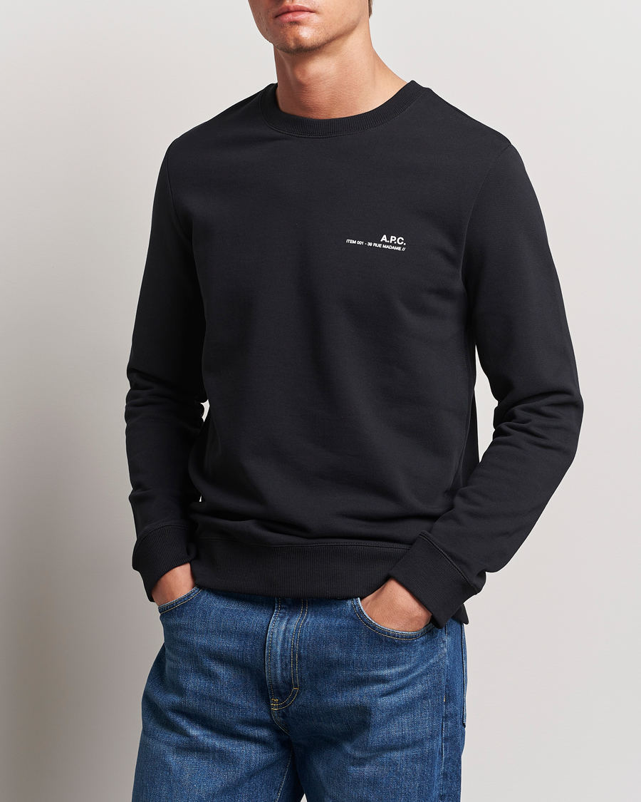 Herr |  | A.P.C. | Item Sweatshirt Black