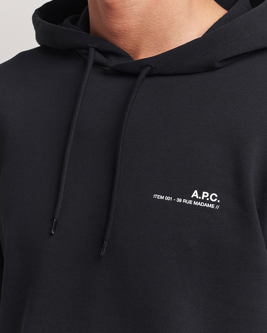Herr | Tröjor | A.P.C. | Item Hoodie Black