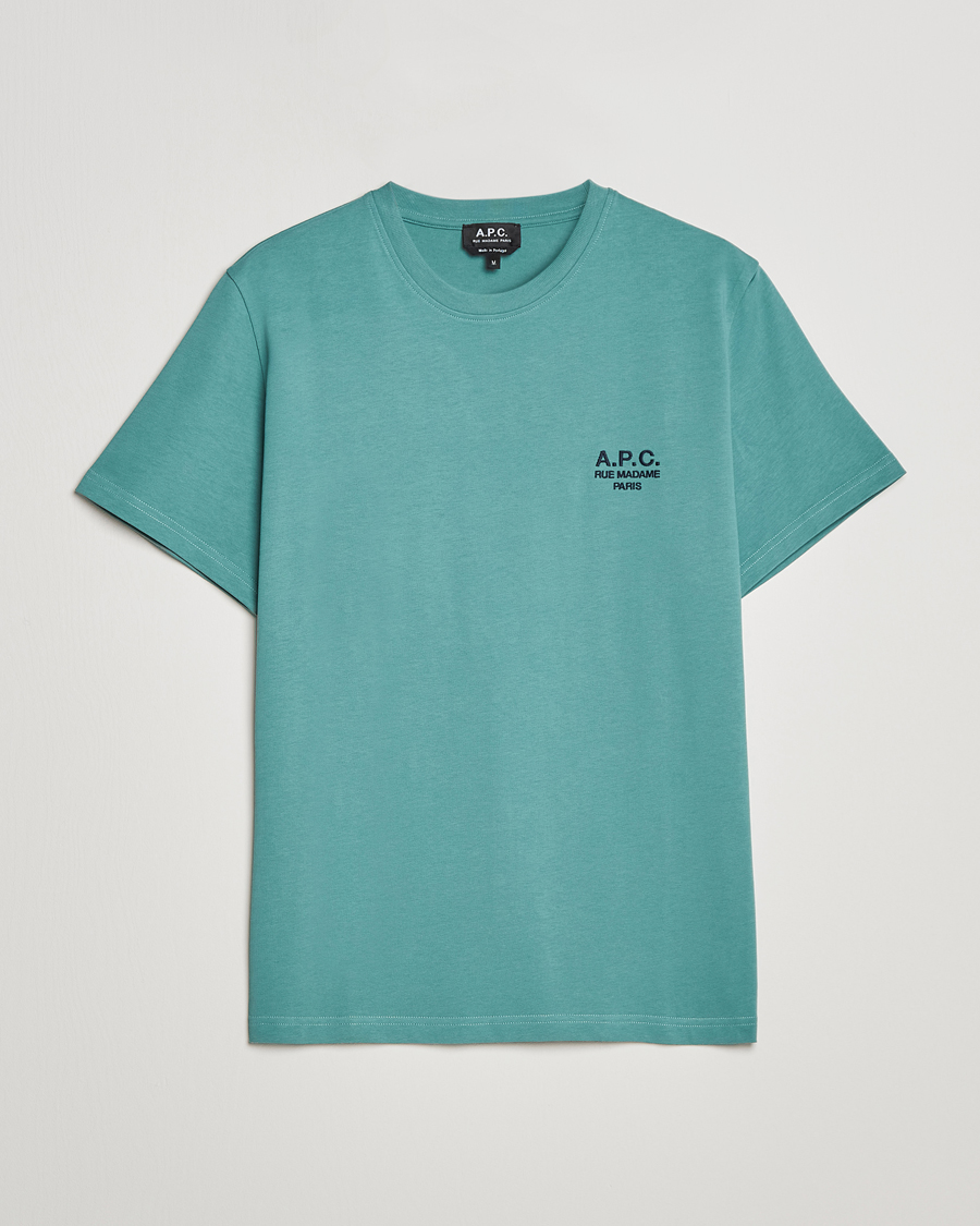 Herr | T-Shirts | A.P.C. | Raymond T-Shirt Green