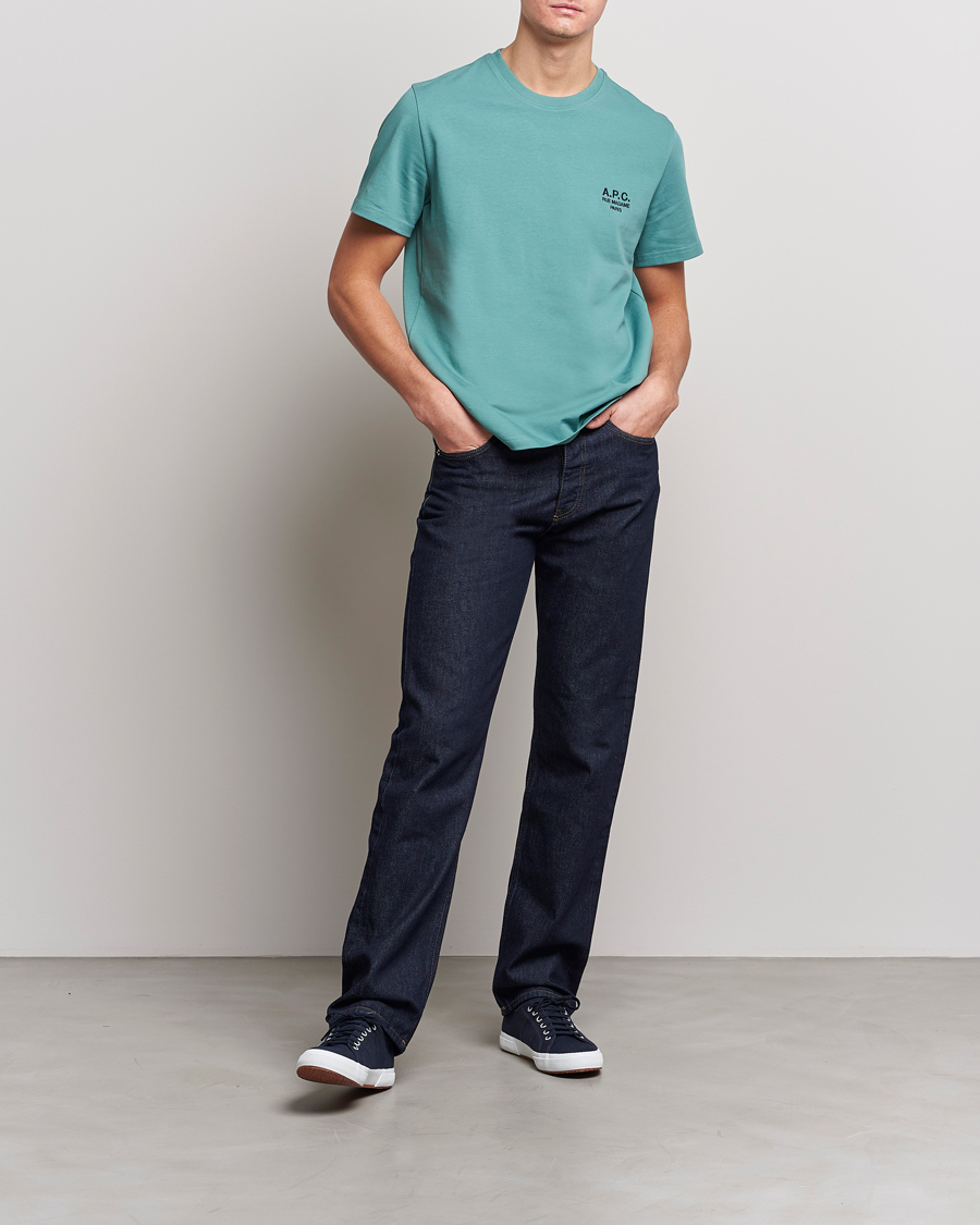 Herr | T-Shirts | A.P.C. | Raymond T-Shirt Green