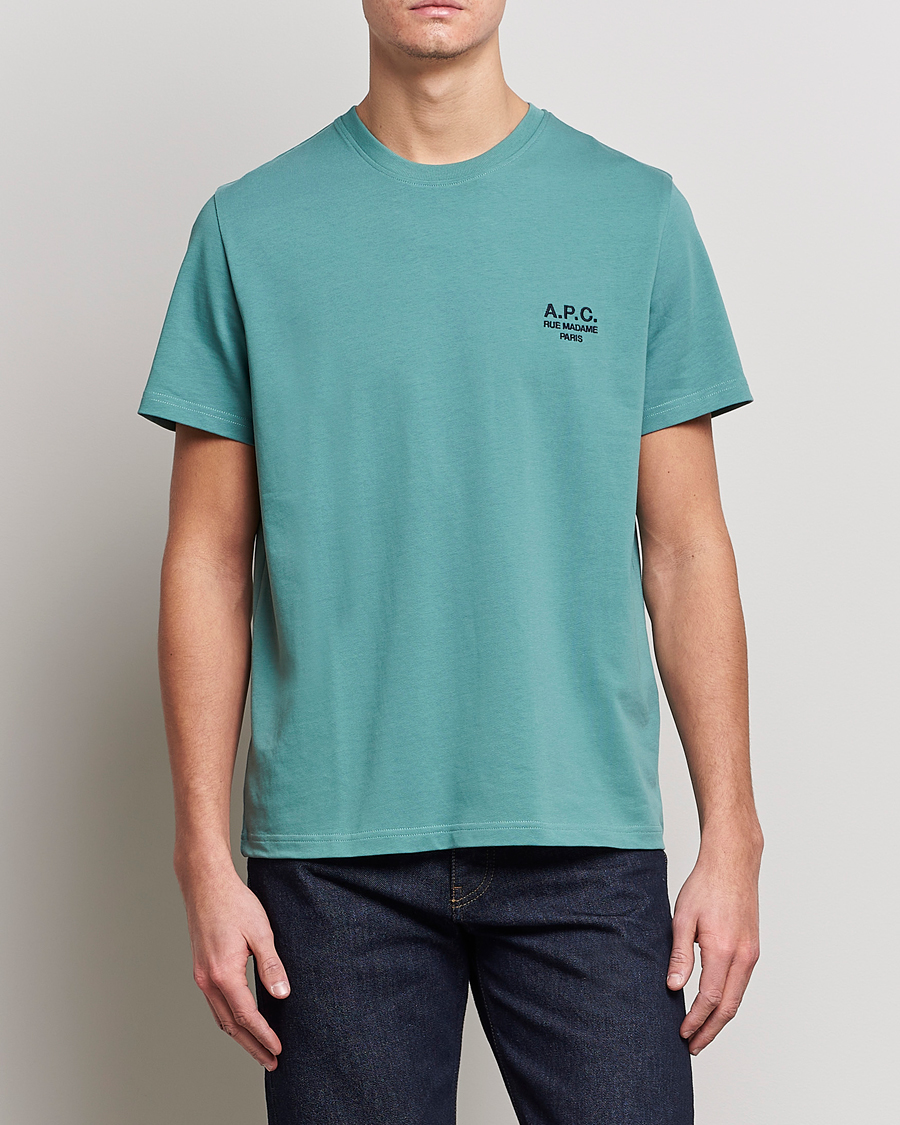 Herr | T-Shirts | A.P.C. | Raymond T-Shirt Green