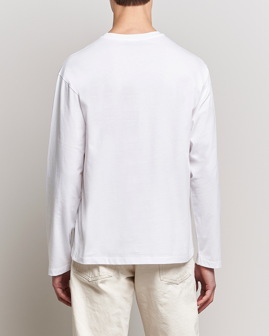 Herr | T-Shirts | A.P.C. | VPC Long Sleeve T-Shirt White