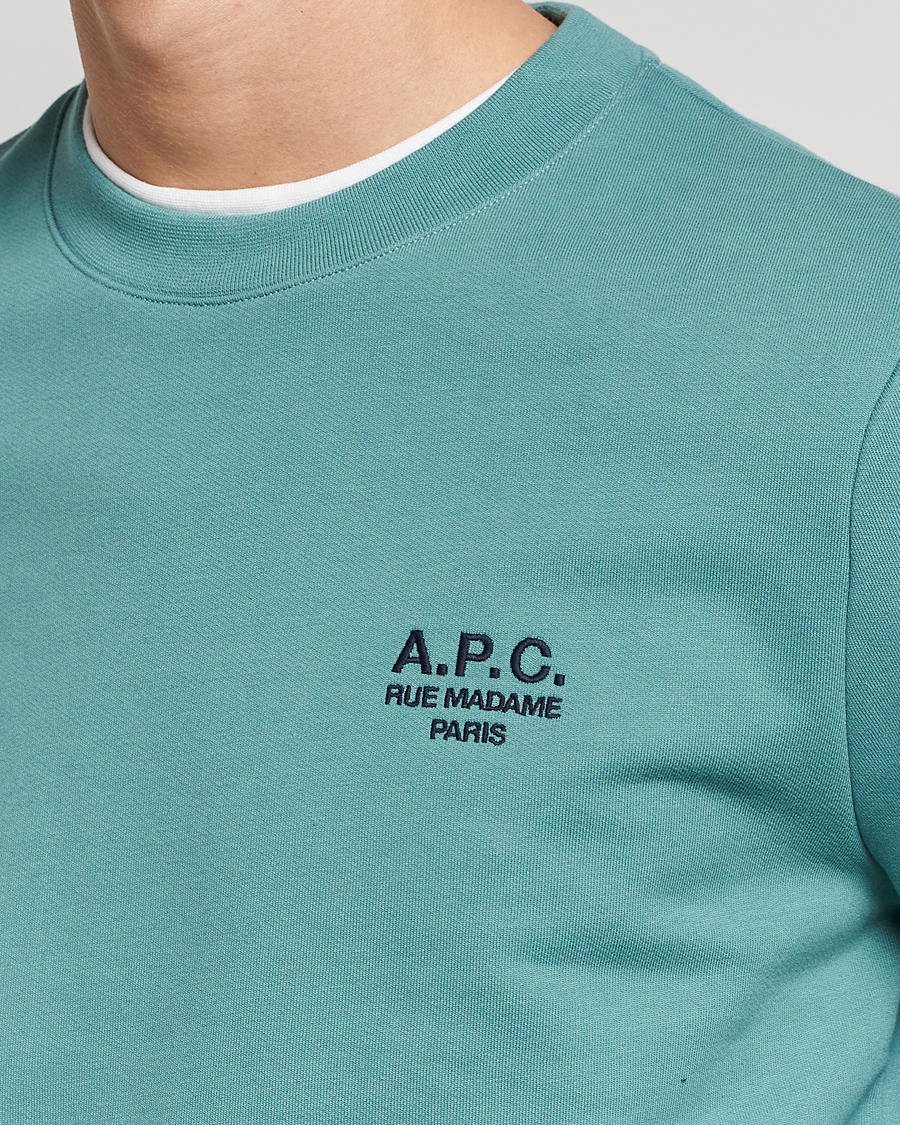Herr | Tröjor | A.P.C. | Rider Sweatshirt Green