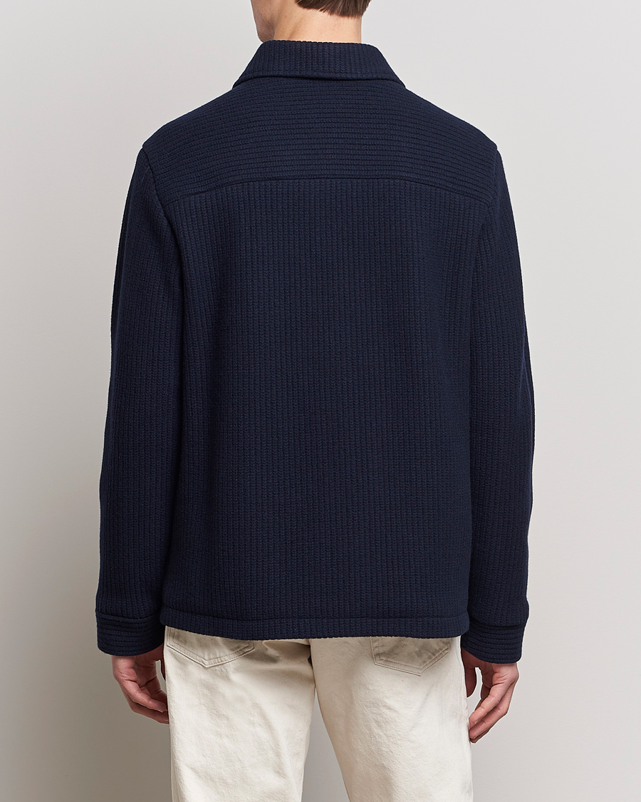 Herr | Jackor | A.P.C. | Wool Blouson Jacket Navy