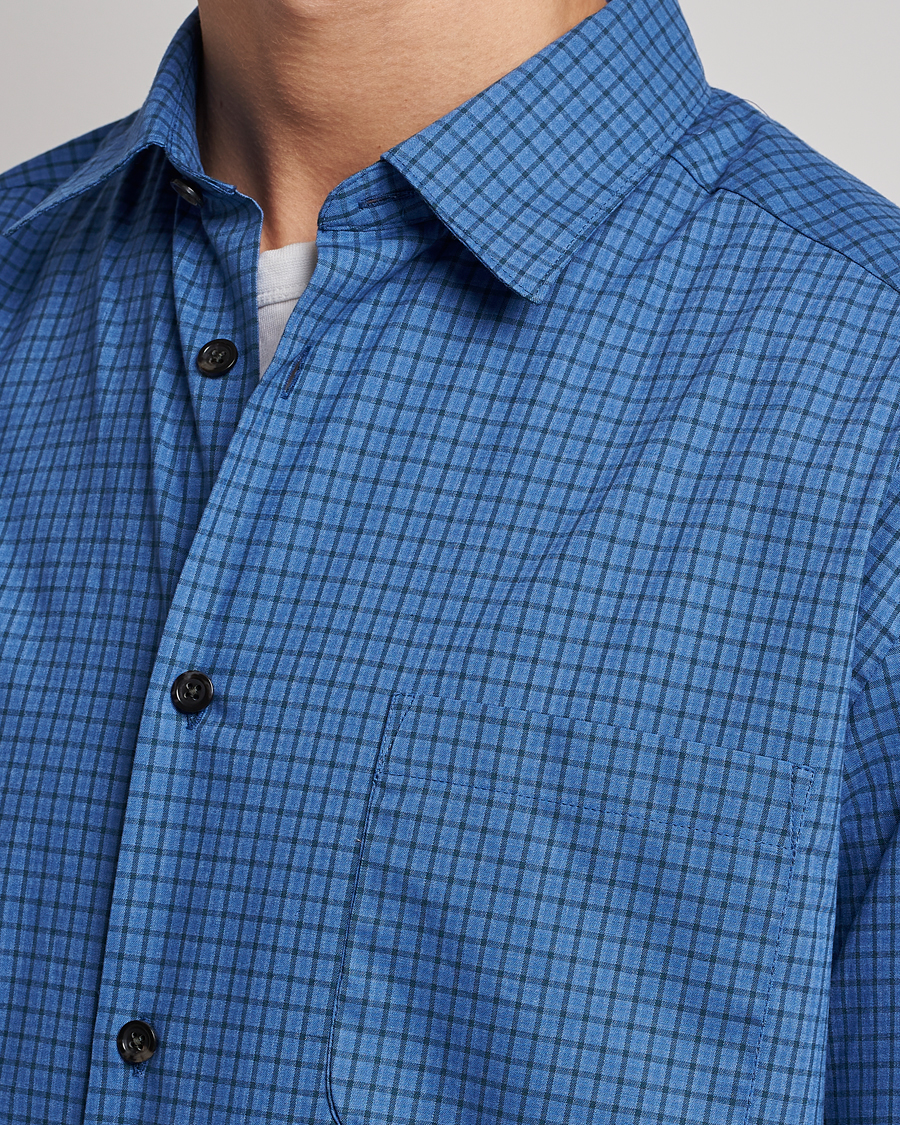 Herr | Skjortor | A.P.C. | Marlo Casual Shirt Blue Check