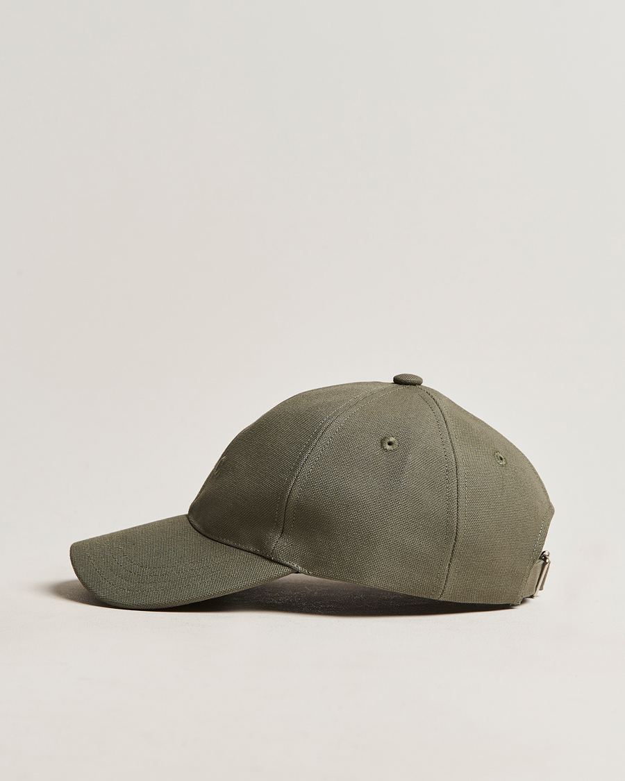 Herr | A.P.C. Charlie Baseball Cap Khaki Green | A.P.C. | Charlie Baseball Cap Khaki Green