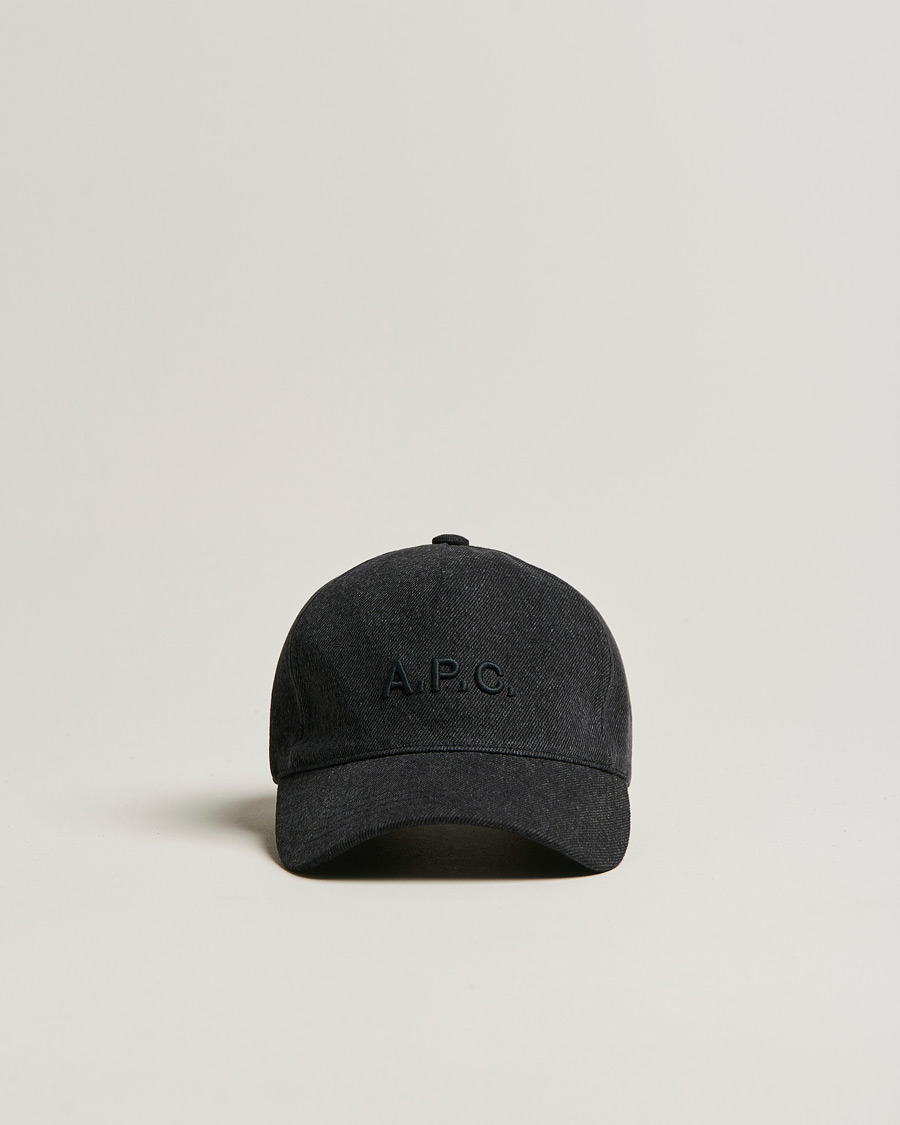 Herr | A.P.C. Baseball Cap Black | A.P.C. | Baseball Cap Black