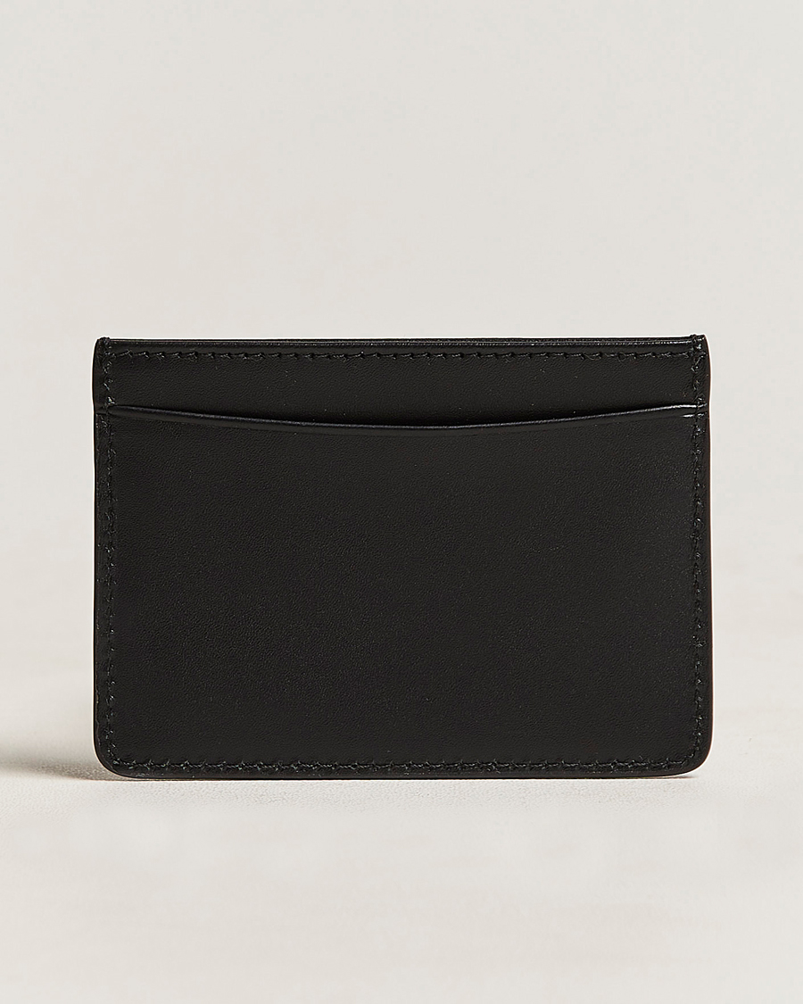 Herr | Avdelningar | A.P.C. | Calf Leather Card Holder Black