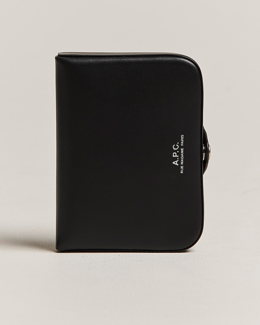 Herr | A.P.C. Coin Wallet Black | A.P.C. | Coin Wallet Black