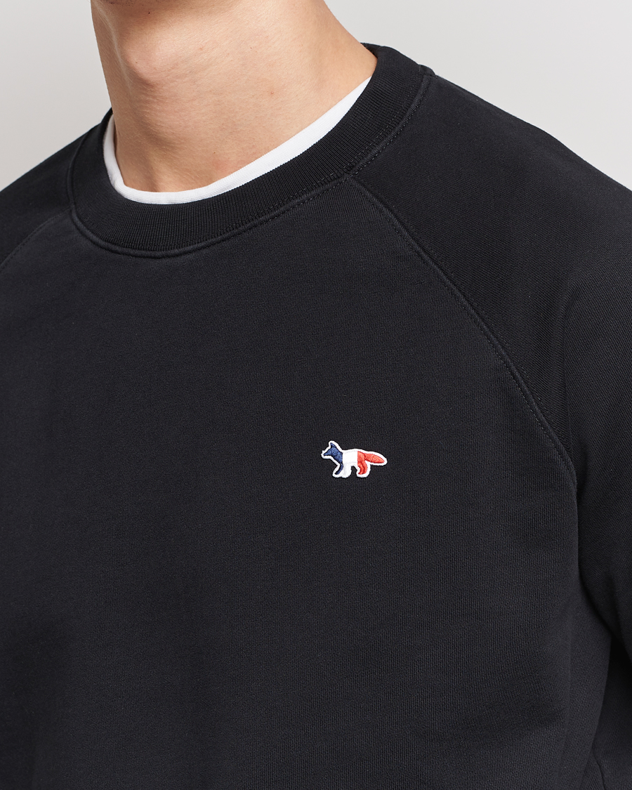 Herr | Tröjor | Maison Kitsuné | Tricolor Fox Sweatshirt Black