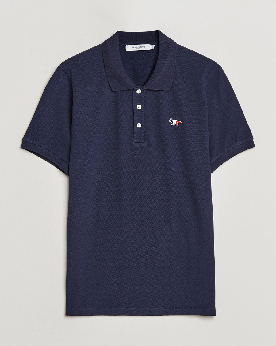Herr | Pikéer | Maison Kitsuné | Tricolor Fox Polo Navy