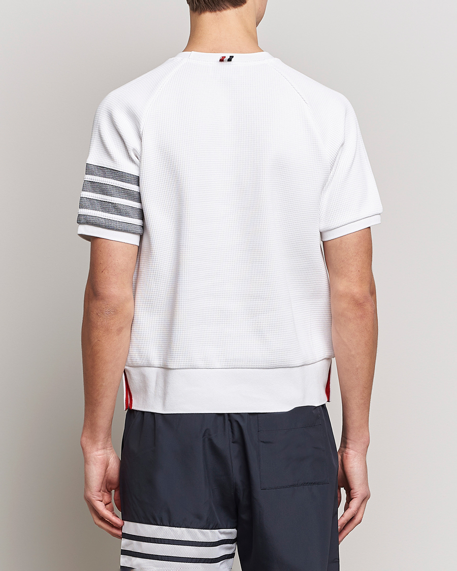 Herr | Thom Browne | Thom Browne | Short Sleeve Sweatshirt White