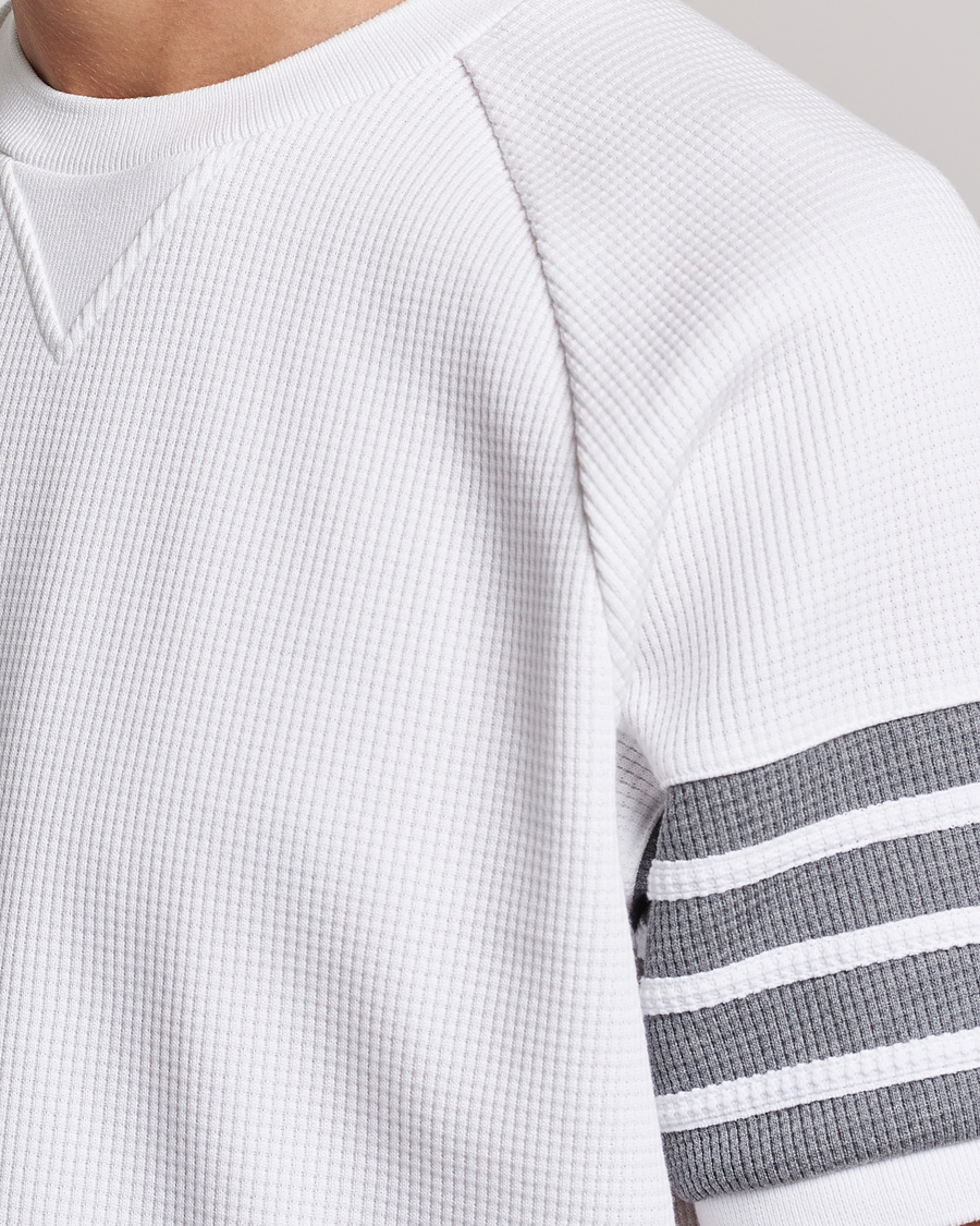 Herr | T-Shirts | Thom Browne | Short Sleeve Sweatshirt White
