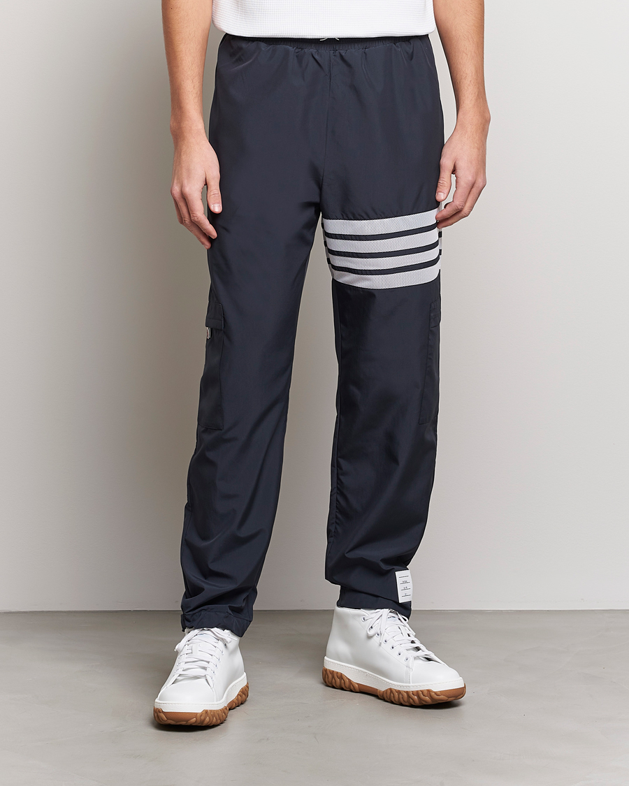 Herr | Byxor | Thom Browne | Packable Ripstop Trousers Navy