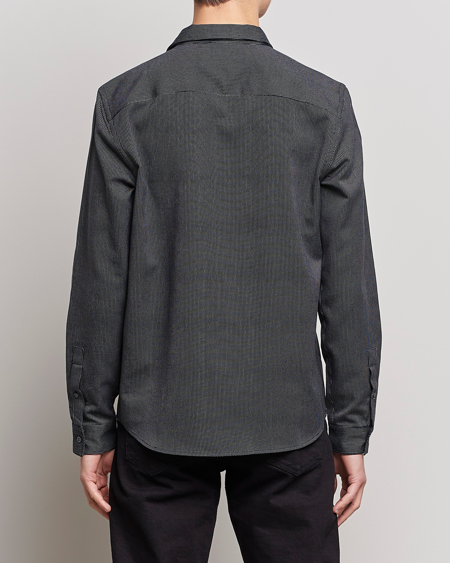 Herr | Skjortor | Lyle & Scott | End On End Shirt Dark Navy/Jet Black