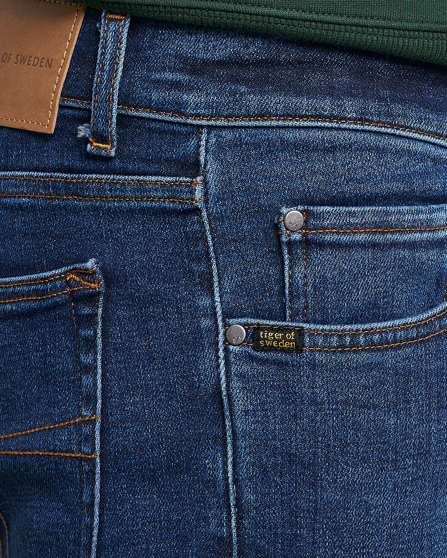 Herr | Jeans | Tiger of Sweden | Evolve Organic Cotton Jeans Medium Blue