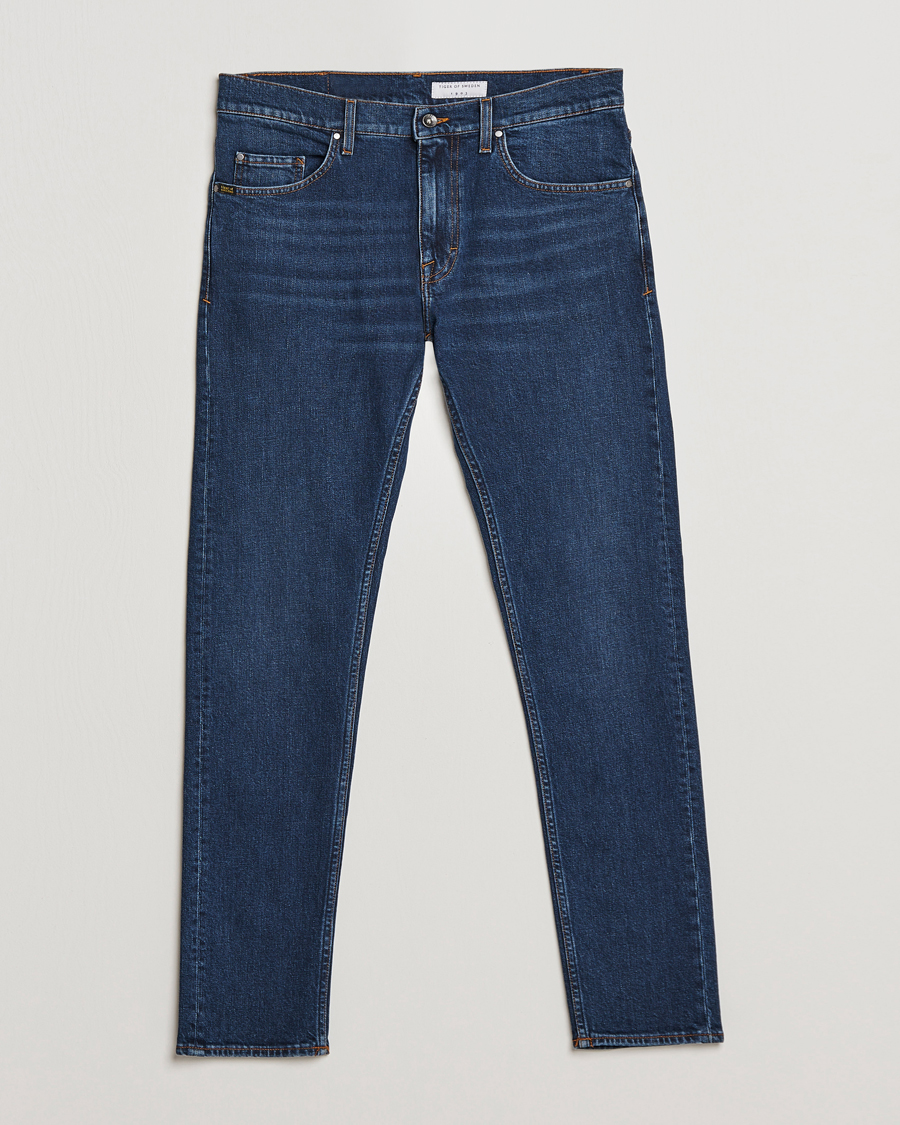 Herr | Jeans | Tiger of Sweden | Pistolero Organic Cotton Jeans Royal Blue