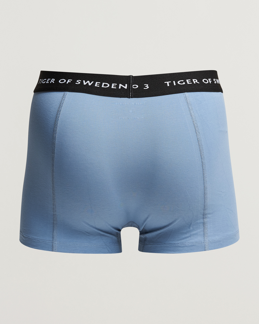 Herr | Briefs | Tiger of Sweden | Hermod 3-Pack Organic Cotton Trunck Light Blue Black