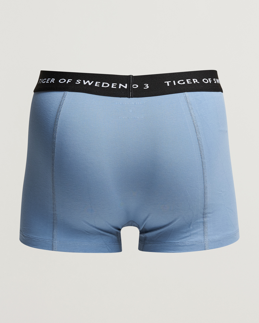 Herr | Underkläder | Tiger of Sweden | Hermod 3-Pack Organic Cotton Trunck Light Blue Black