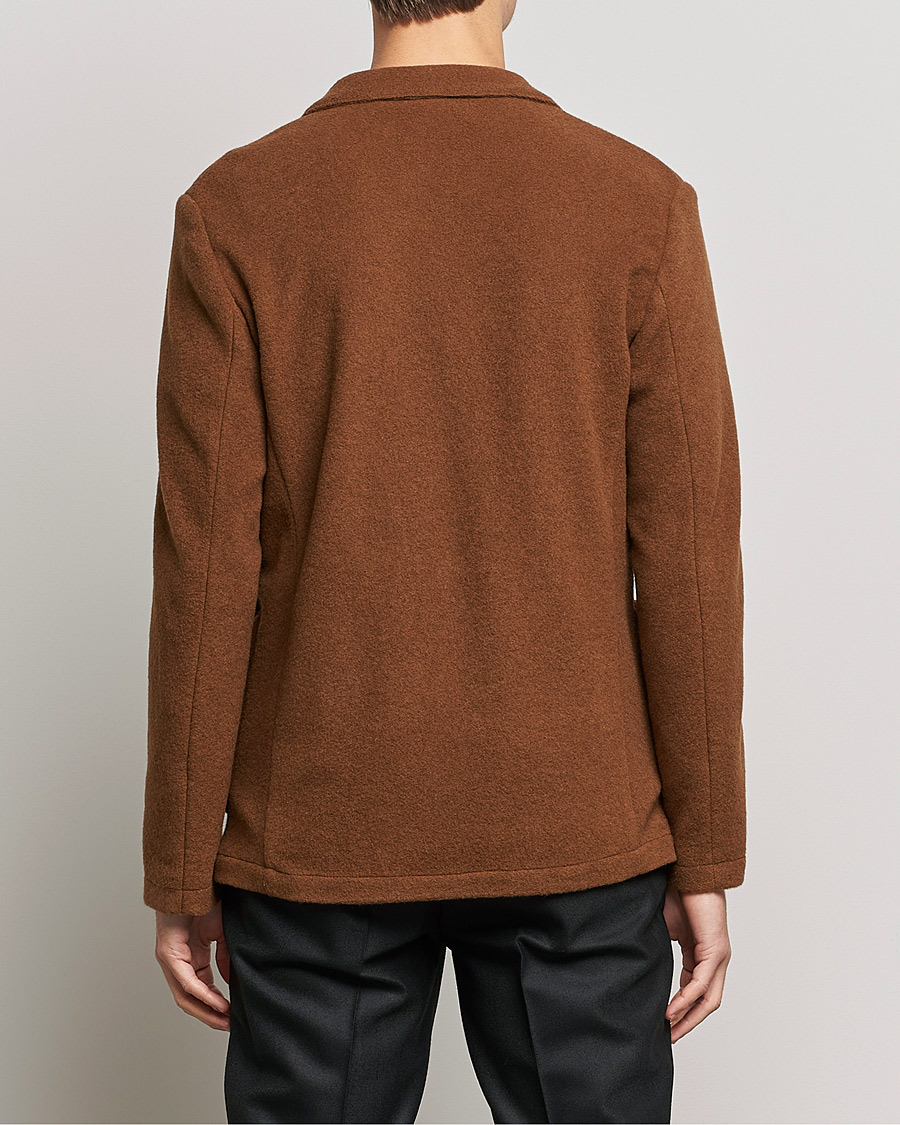 Herr | Kavajer | J.Lindeberg | Carlton Wool Cardigan Blazer Chipmunk