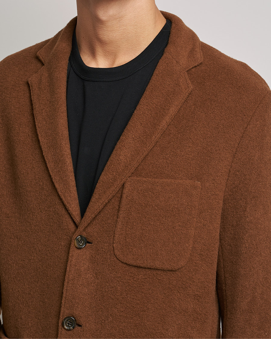 Herr | Kavajer | J.Lindeberg | Carlton Wool Cardigan Blazer Chipmunk