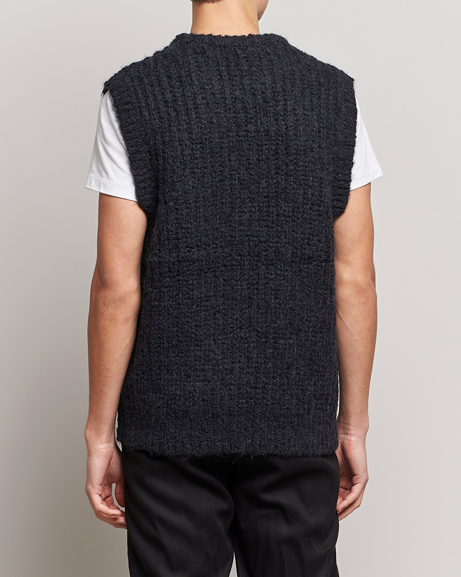 Herr | Tröjor | J.Lindeberg | Alfons Wool Slipover Black