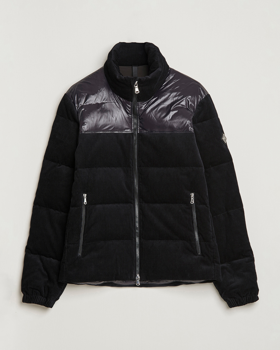 Herr | Jackor | J.Lindeberg | Baker Cord Down Jacket Black