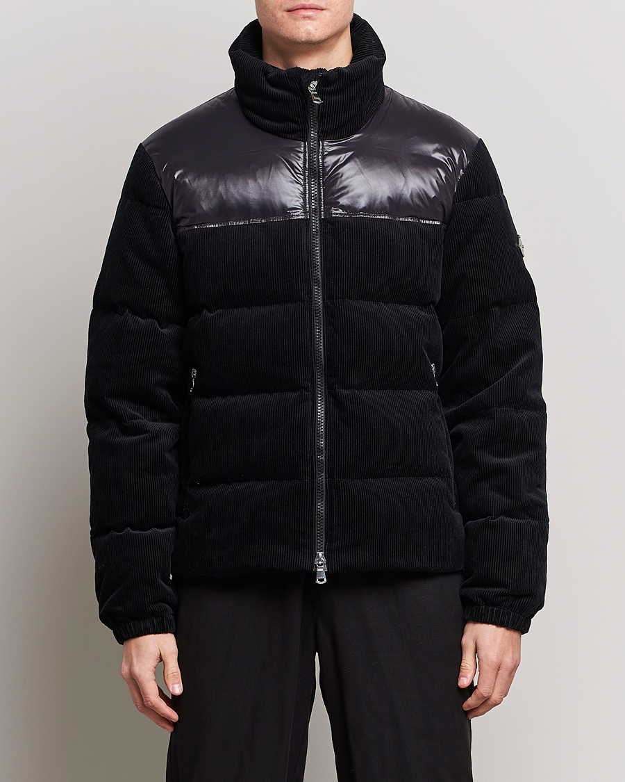 Herr | Jackor | J.Lindeberg | Baker Cord Down Jacket Black