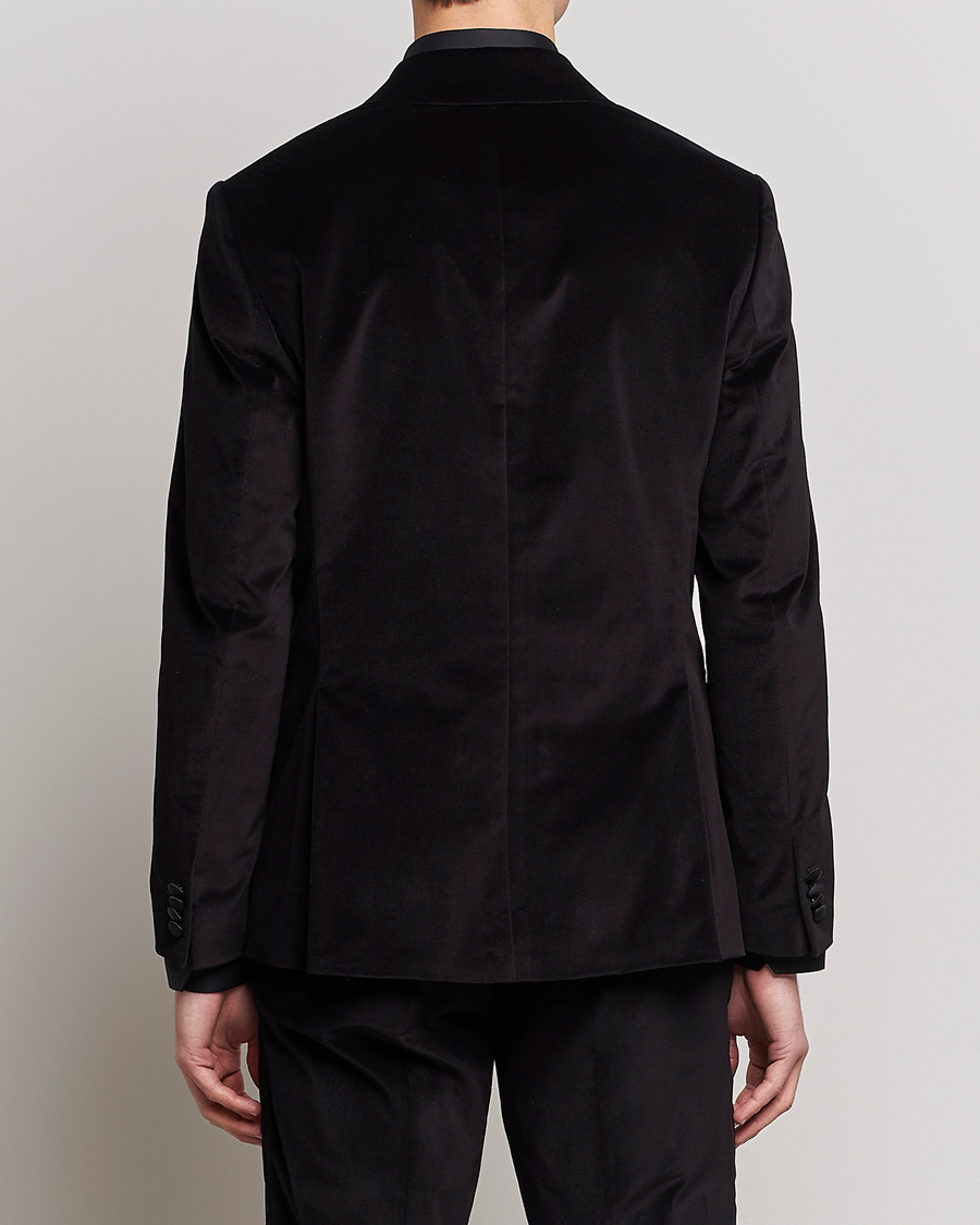 Herr | Kavajer | J.Lindeberg | Lenny Velvet Blazer Black