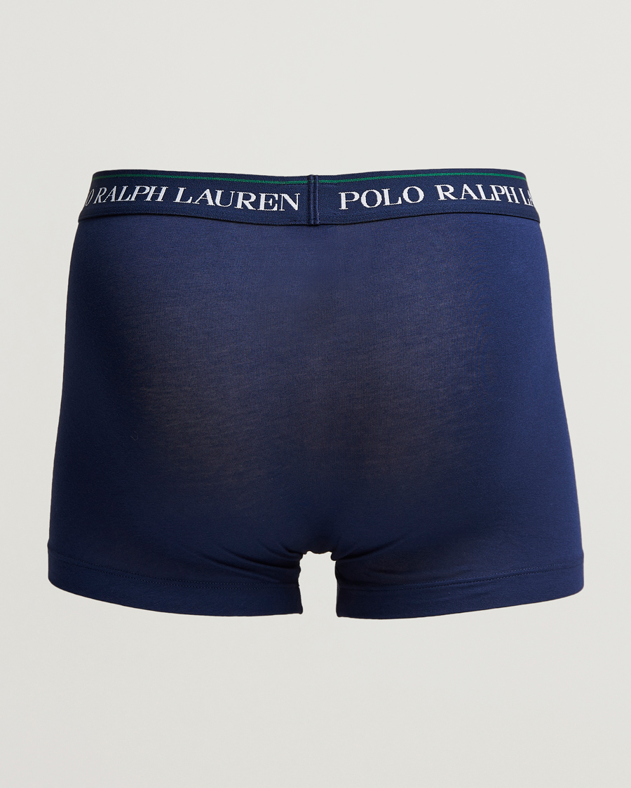 Herr | Underkläder | Polo Ralph Lauren | 3-Pack Trunk Green/White/Navy