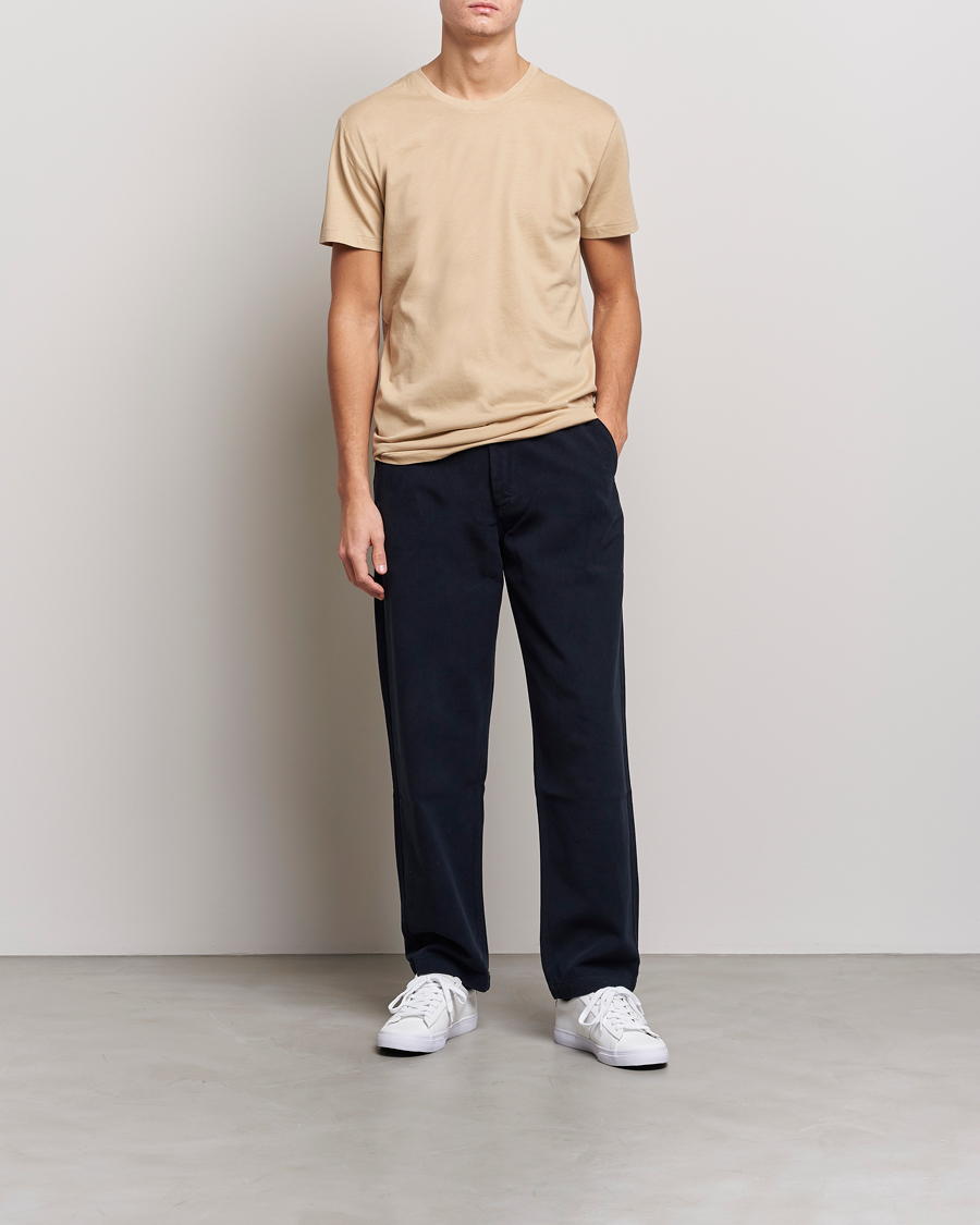 Herr | T-Shirts | Polo Ralph Lauren | 3-Pack Crew Neck T-Shirt Grey/Navy/Sand Dune