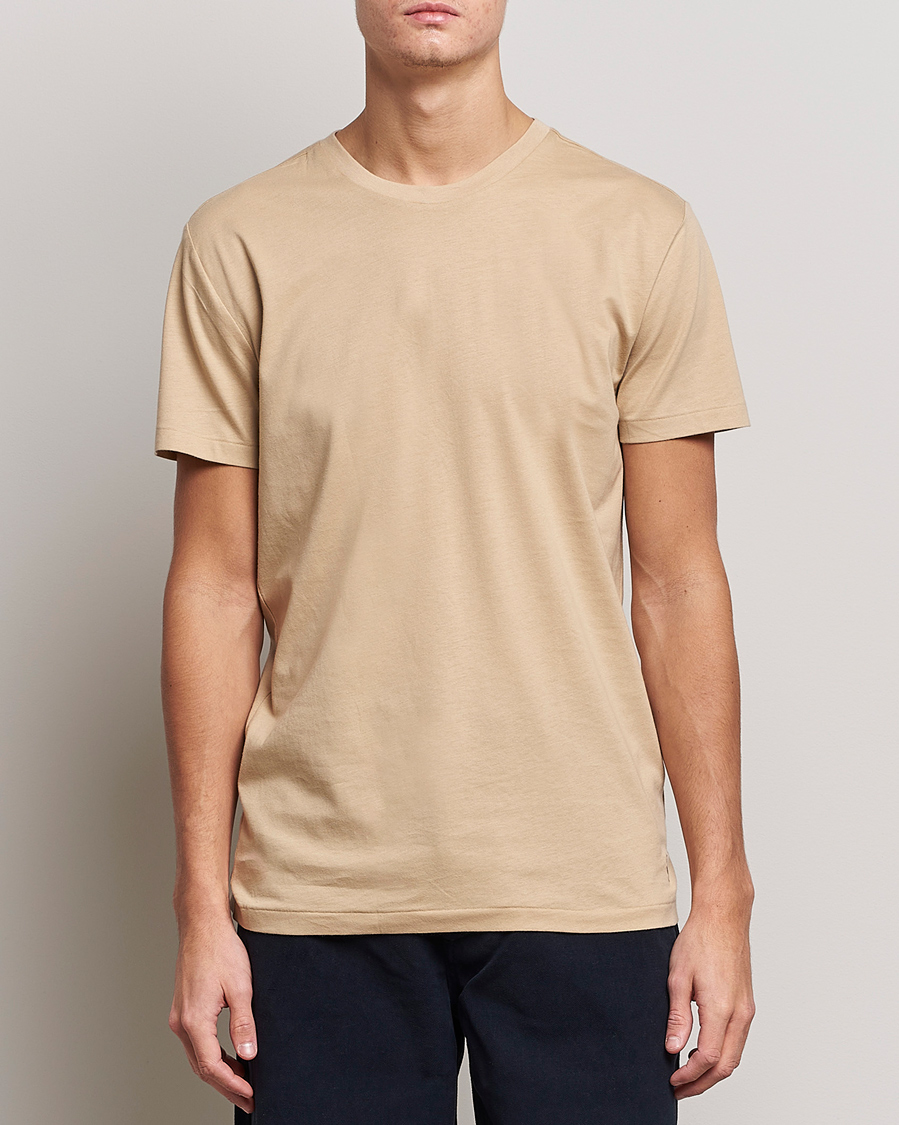 Herr | T-Shirts | Polo Ralph Lauren | 3-Pack Crew Neck T-Shirt Grey/Navy/Sand Dune