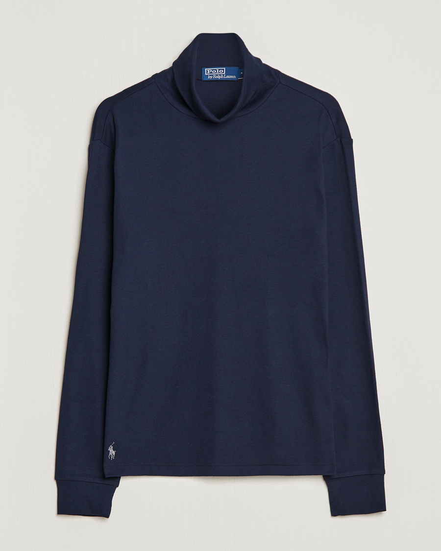 Herr | Tröjor | Polo Ralph Lauren | Rib Knitted Polo Aviator Navy