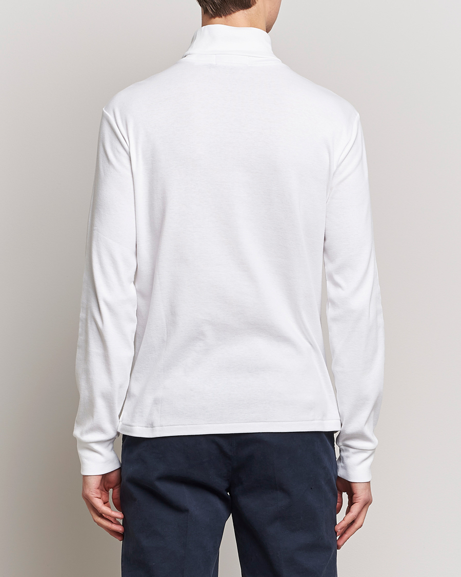 Herr | Tröjor | Polo Ralph Lauren | Rib Knitted Polo White