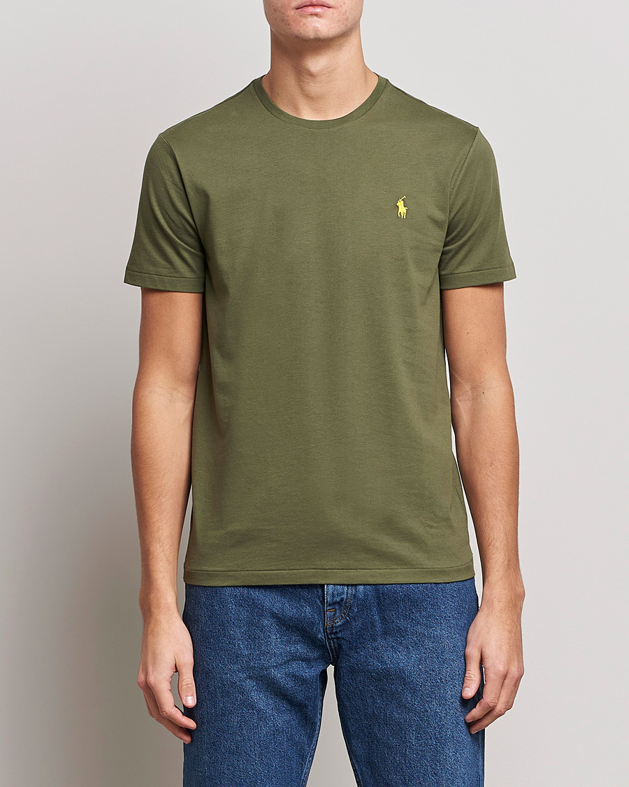 Herr | T-Shirts | Polo Ralph Lauren | Crew Neck T-Shirt Dark Sage