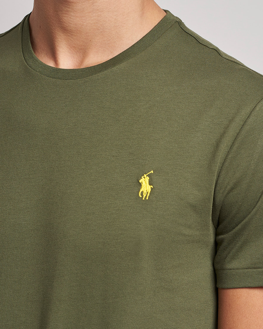 Herr | T-Shirts | Polo Ralph Lauren | Crew Neck T-Shirt Dark Sage