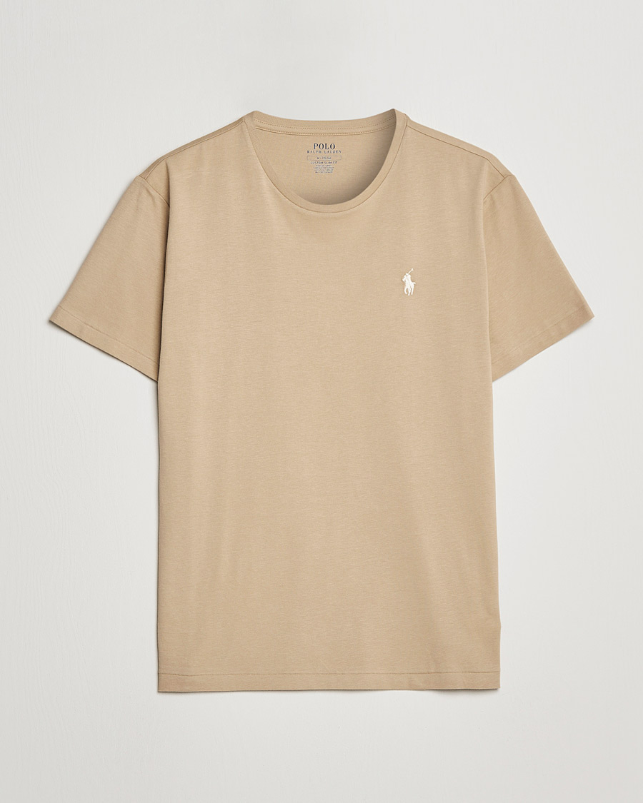 Herr | T-Shirts | Polo Ralph Lauren | Crew Neck T-Shirt Coastal Beige