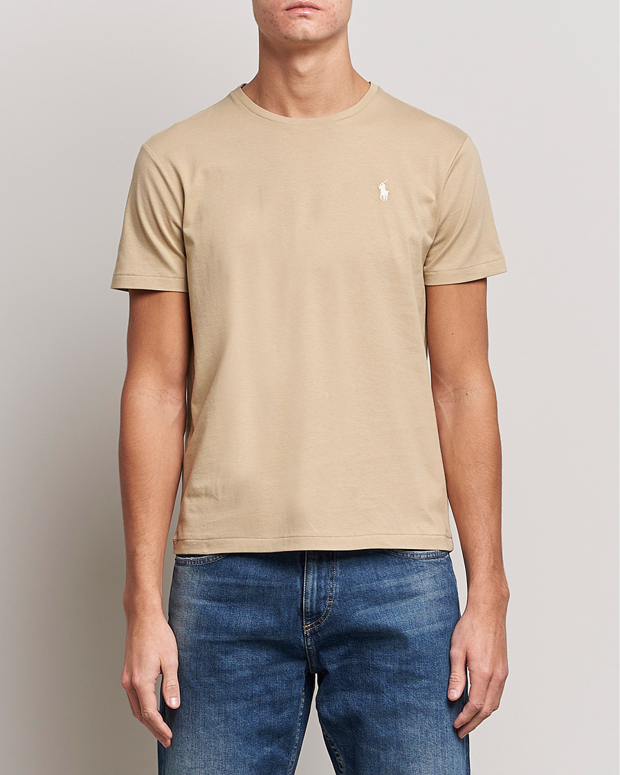 Herr | T-Shirts | Polo Ralph Lauren | Crew Neck T-Shirt Coastal Beige