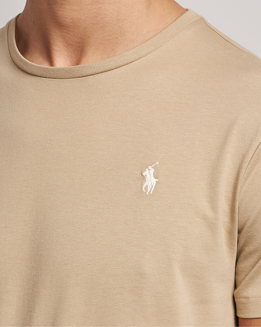 Herr | T-Shirts | Polo Ralph Lauren | Crew Neck T-Shirt Coastal Beige